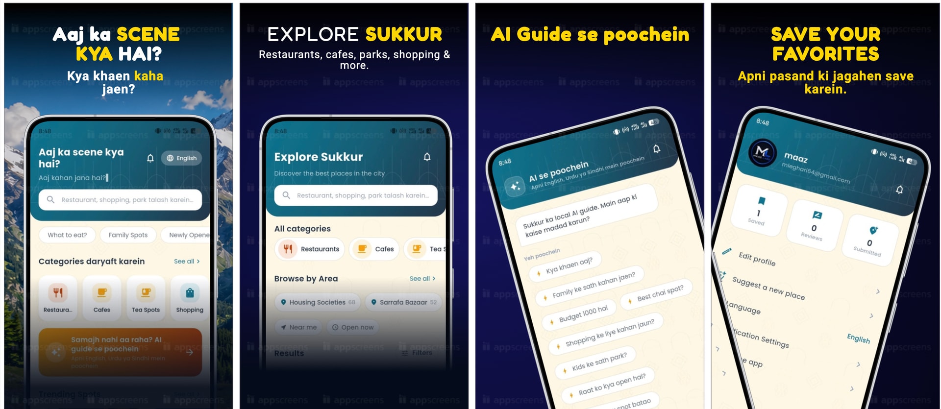 Sukkur App - AI Local Discovery preview
